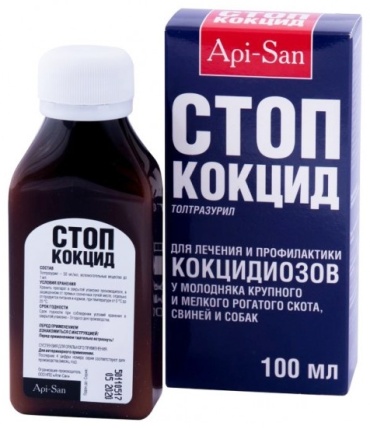 Apicenna Стоп-кокцид от гельминтов суспензия 100 мл