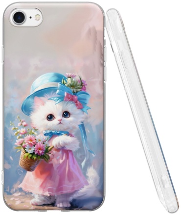 Чехол Mcover для Apple iPhone 7, iPhone 8, iPhone SE (2020) рисунок