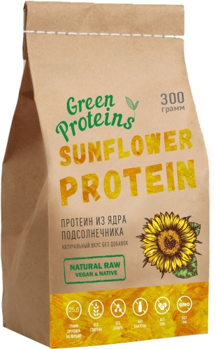 Green Proteins Sun Flower Protein 300 г
