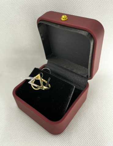 Italy Gold 6374ИЕ размер 17.5 вес 2.37 г золото, фианит