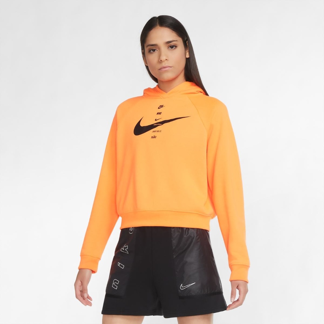 Nike W NSW SWSH HOODIE FLC BB CU5676 803 XS Kaspi.kz