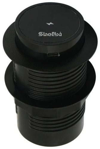 Shelbi настольный лючок 9.2x9.2x5 см, черный
