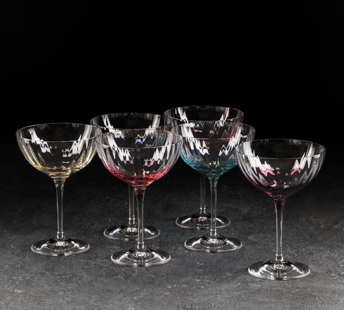 Bohemia Crystal креманка 5225691 круглая 6 шт, стекло