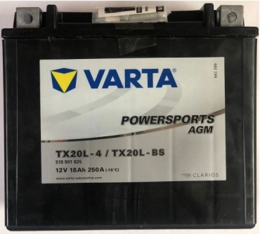 VARTA TX20L-4 250Ah -/+