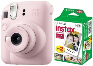 Fujifilm Instax Mini 12 + Instax Mini EU розовый