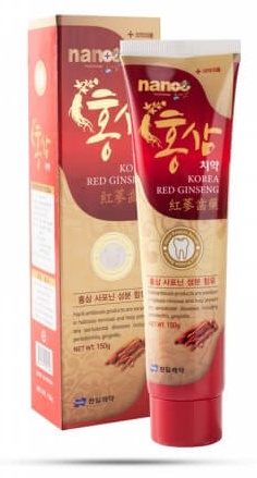 Hanil зубная паста Nano Red Ginseng Toothpaste 150 г