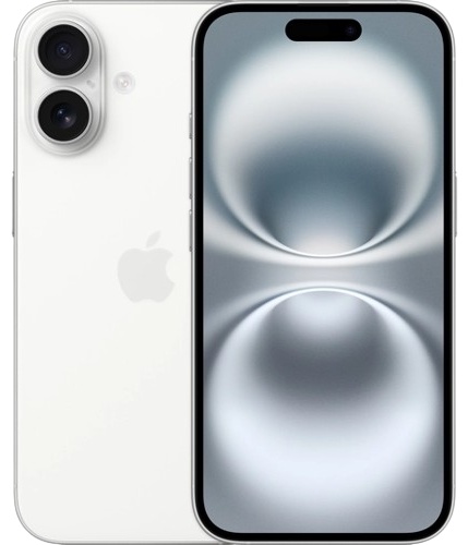 Смартфон Apple iPhone 16 128Gb Dual eSim белый
