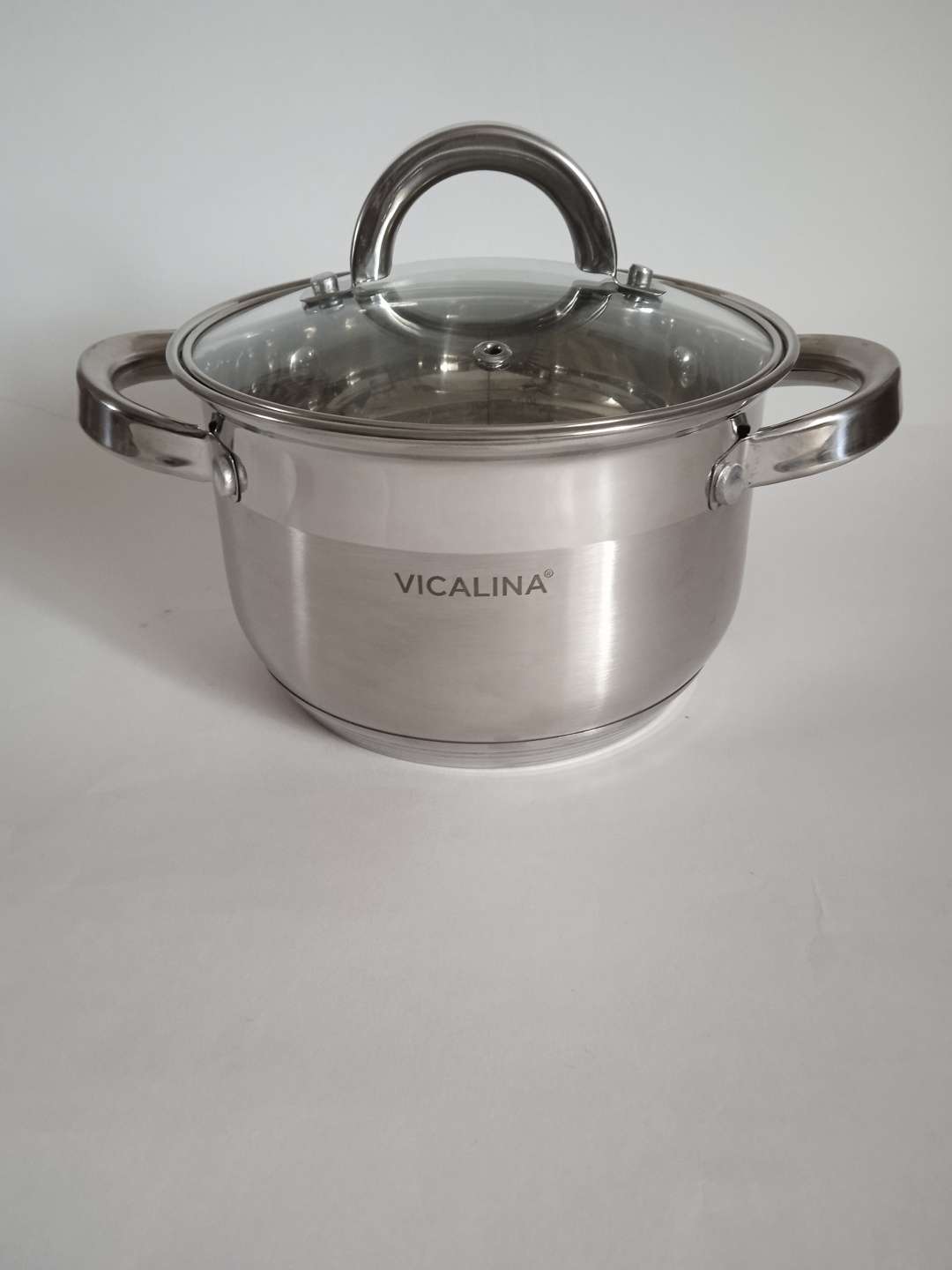 Кастрюля 1.5 л, Vicalina Vl-15 нержавеющая сталь