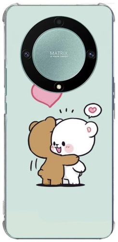 Чехол Qeeca для Honor X9b рисунок