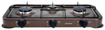 Настольная плита Аксинья Аксинья КС-107 коричневый