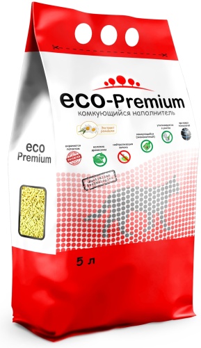 ECO-Premium с экстрактом ромашки комкующийся 5 л