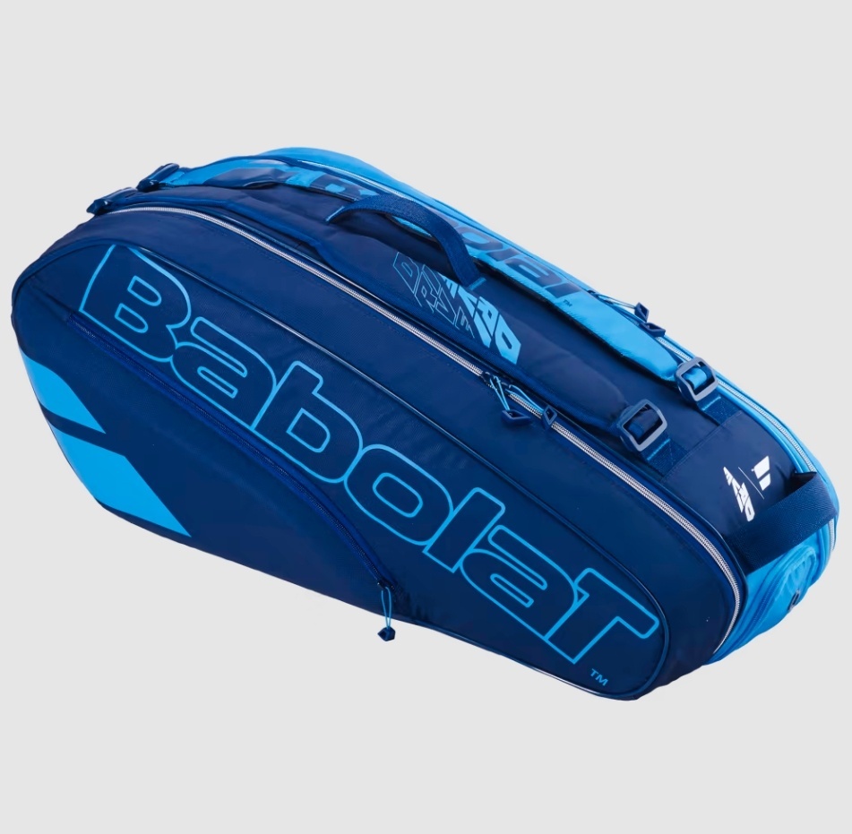 Сумка Babolat полиэстер голубой, синий 60 л