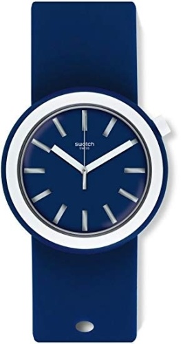 Кварцевые Swatch Pop PNN103 Navy пластик