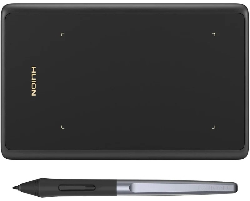Графический планшет HUION H420X черный