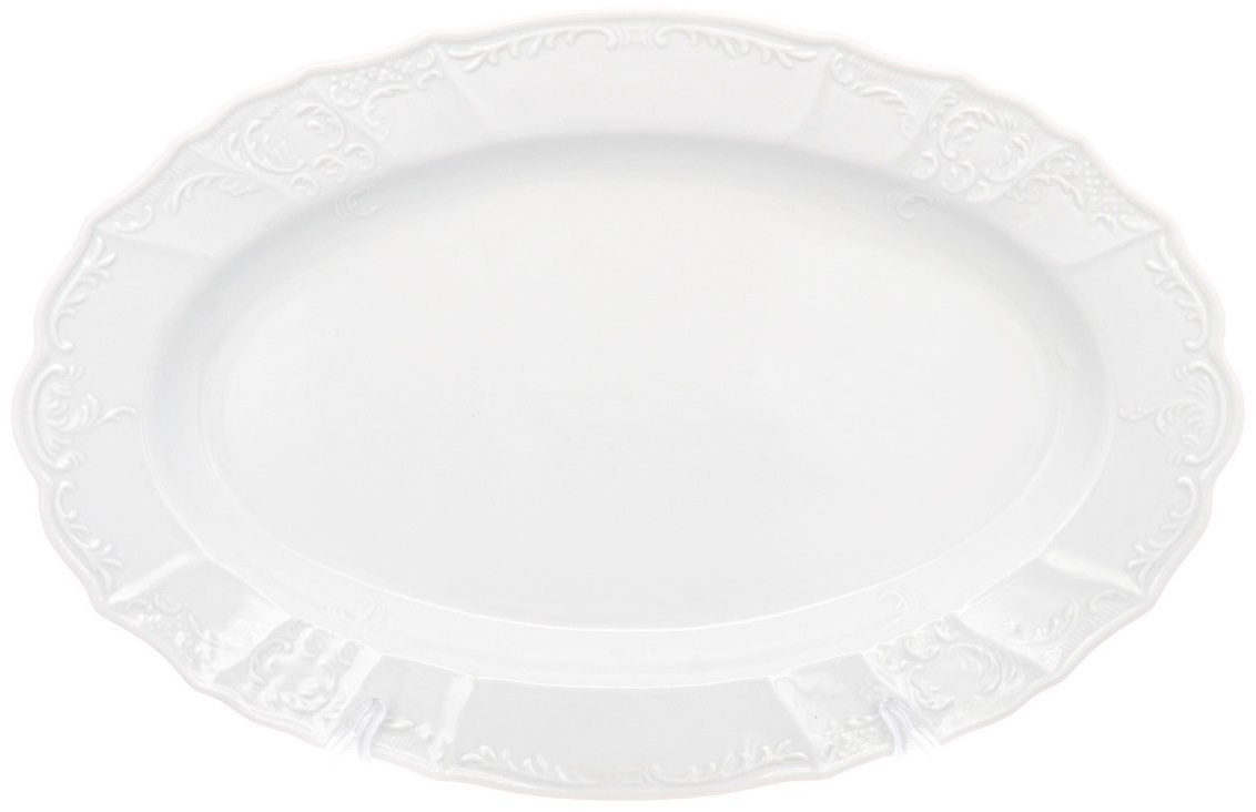 Блюдо Bernadotte BER0155 34х22 см, фарфор, 1 шт