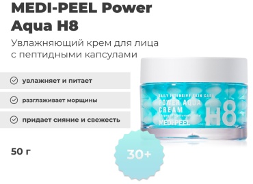 MEDI-PEEL крем Power Aqua H8 Hyaluronic Acid для лица 50 г