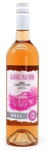 Вино Casa Petru 1947 безалкогольное розовое 0.05% 0.75 л