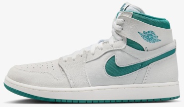 Кроссовки Jordan JORDAN 1 белый, зеленый