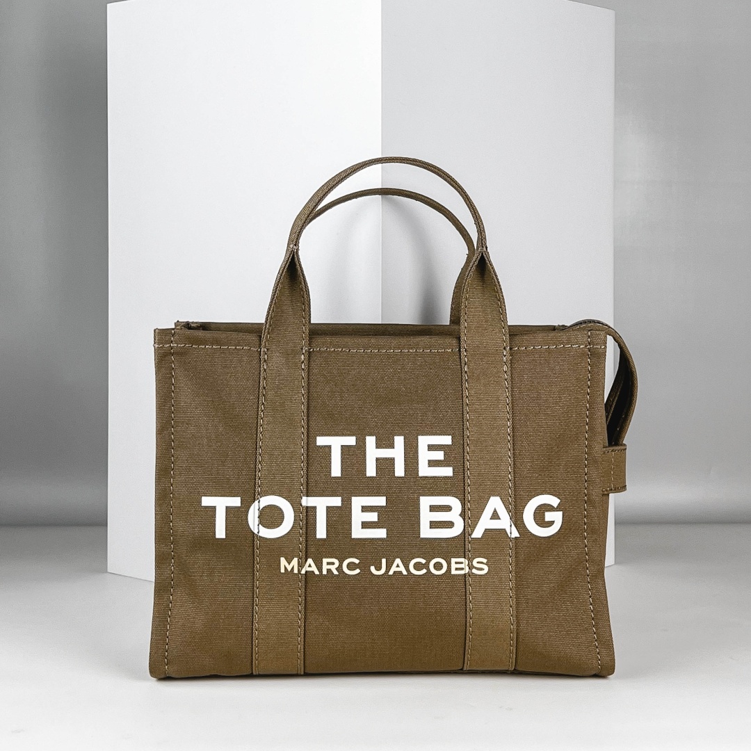 Сумка тоут MARC JACOBS текстиль зеленый