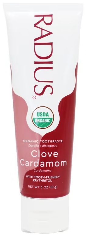 RADIUS зубной гель Organic, Clove Cardamom 85 г