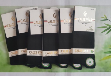 Носки CALZE VIVA 6 пар черный 40-44
