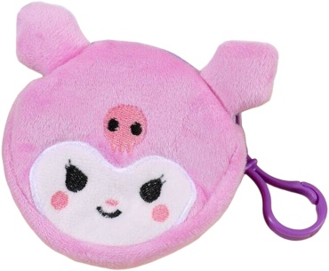 Монетница Hello Kitty текстиль розовый