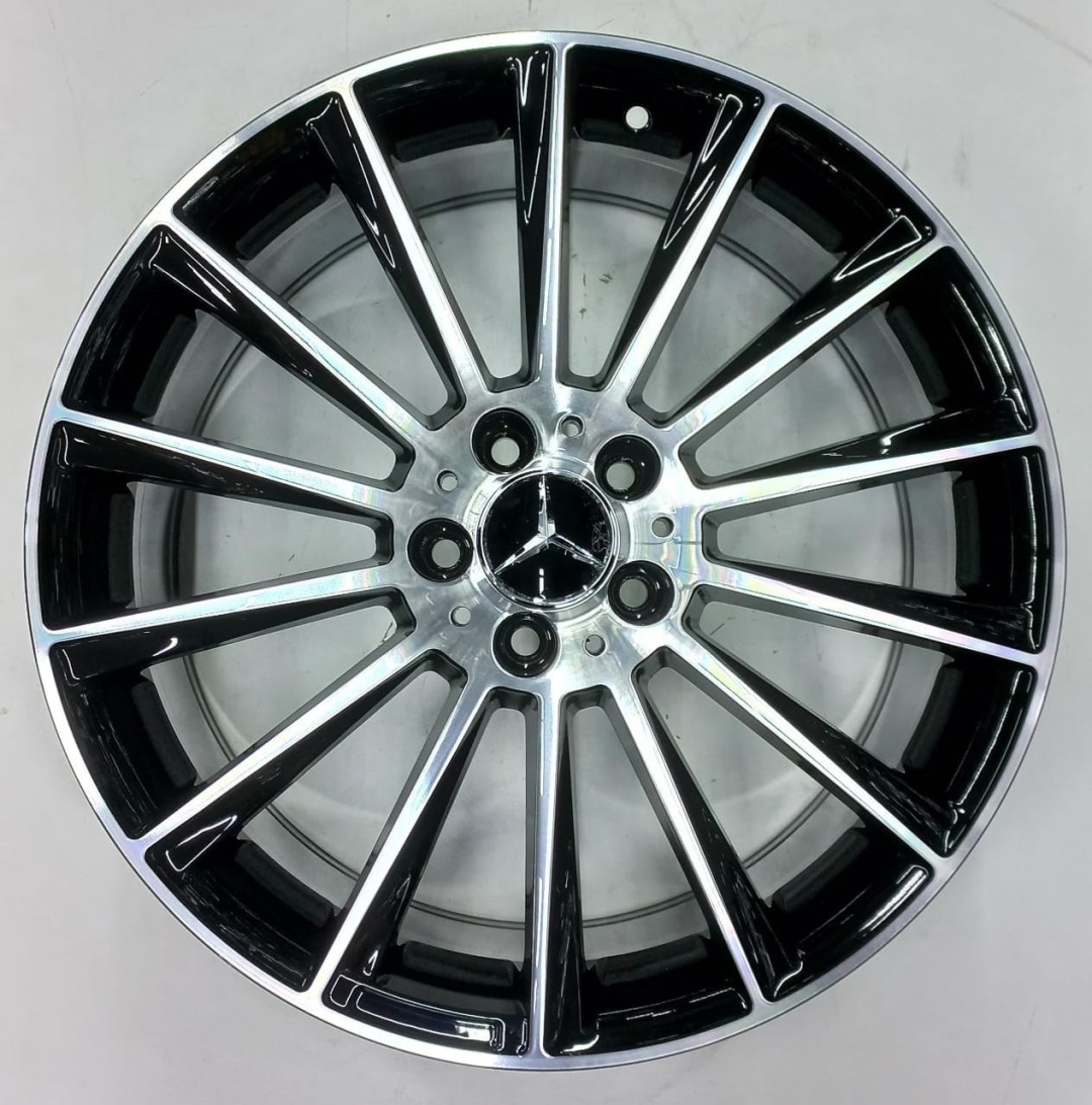 Mercedes Benz 836 8.5/9.5x19/5x112 D66.6 ET35 черный, серебристый