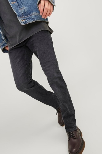 Джинсы зауженные Jack&Jones серый