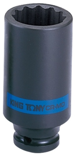 KING TONY торцевая головка ударная глубокая 1/2 443032M 1 шт