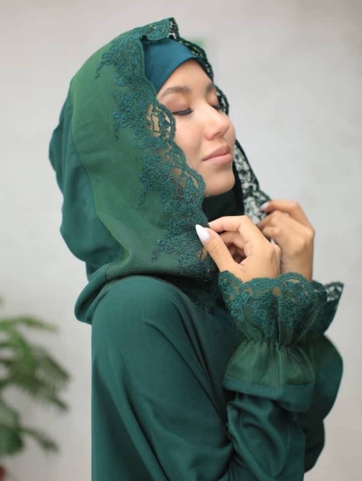 Намазник Muslima style зеленый
