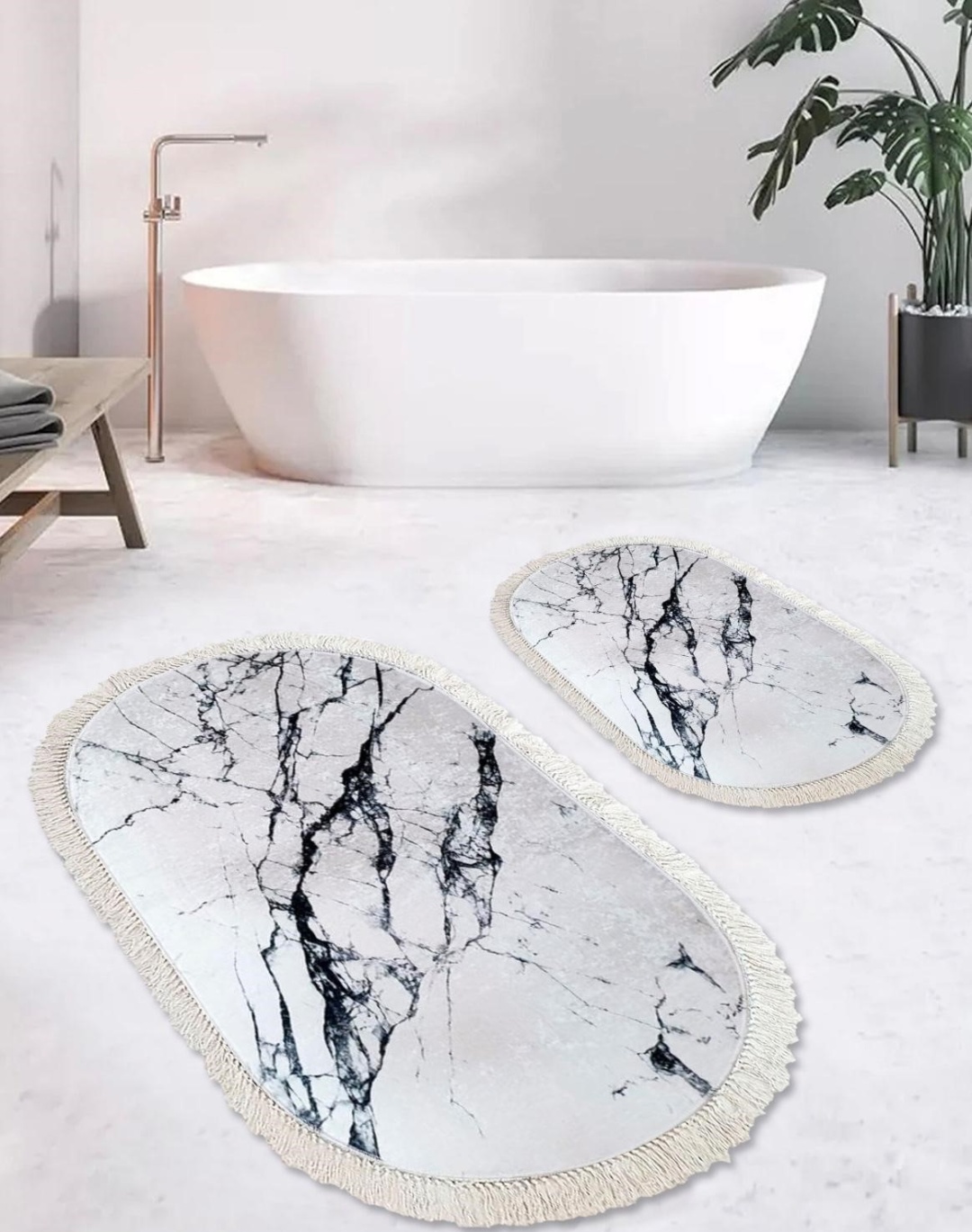 Elit Home комплект ковриков Modevsa 100x60 см, микрофибра