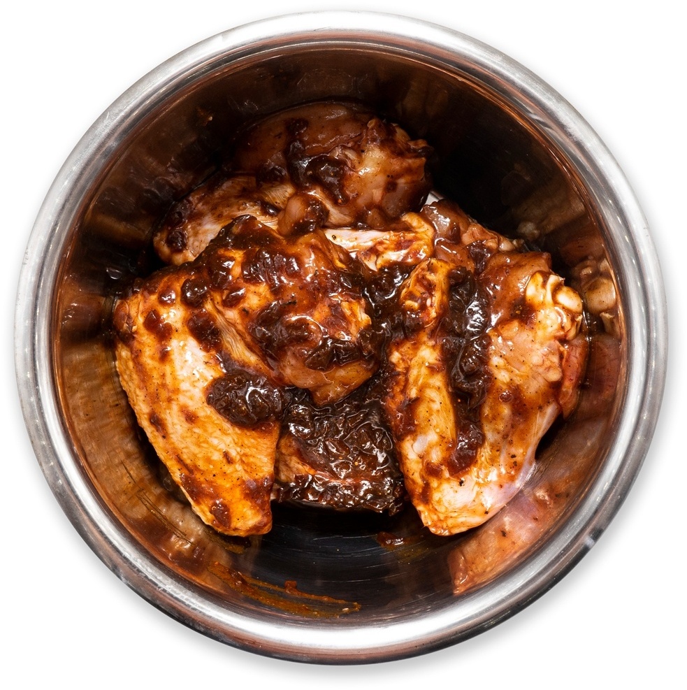 Mfood.kz шашлык из куриных крыльев 1000 г