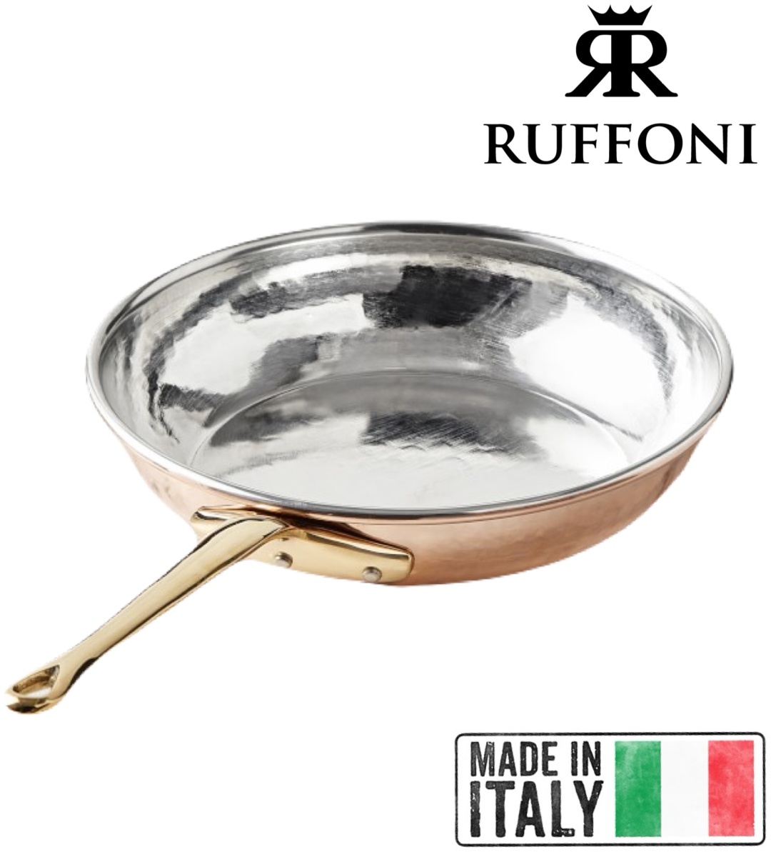Сковорода RUFFONI Italy Handcrafted Historia 24 см , медь