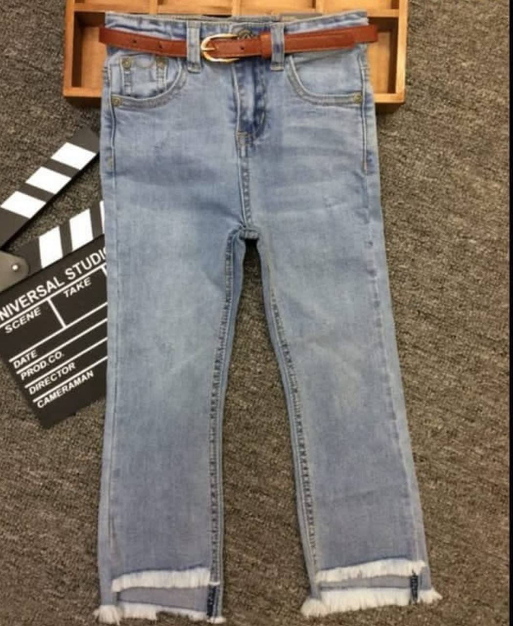 Джинсы зауженные Scotch&Soda голубой
