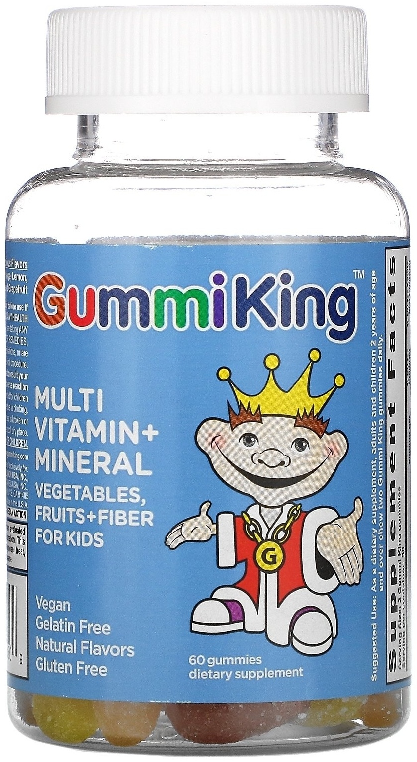 Купить Gummi King Мультивитамины и минералы для детей №60 в Алматы ...