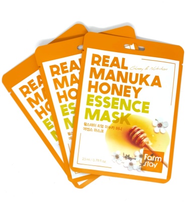 Маска для лица Farmstay тканевая Real Manuka Honey Essence Mask 3 шт