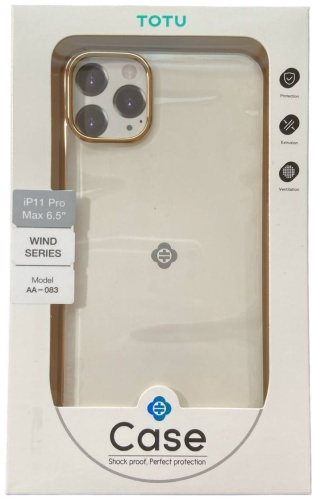 Чехол Totu для Apple iPhone 11 Pro Max золотой