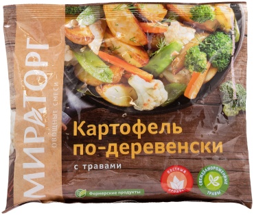 Мираторг Картофель по-деревенски с травами 400 г