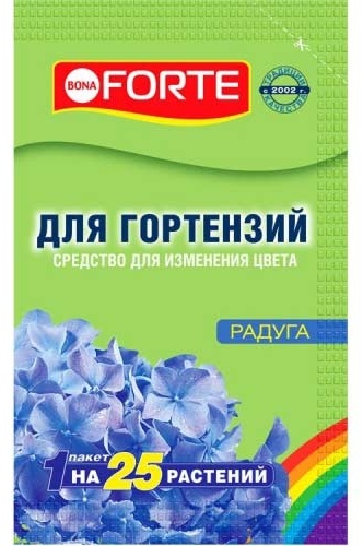 Bona Forte порошок Радуга для изменения цвета гортензий 0.1 кг