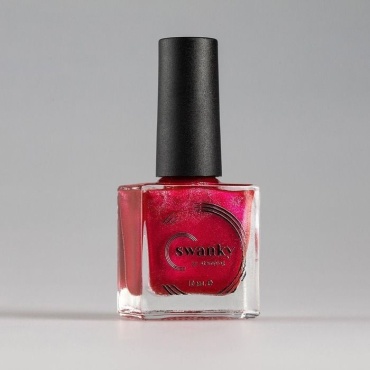 Swanky Stamping Лак для стемпинга Metallic №004 Красный 10 мл
