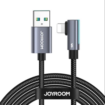 Кабель JOYROOM USB 2.0 (M), Lightning (M), 1.2 м, S-AL012A17 черный
