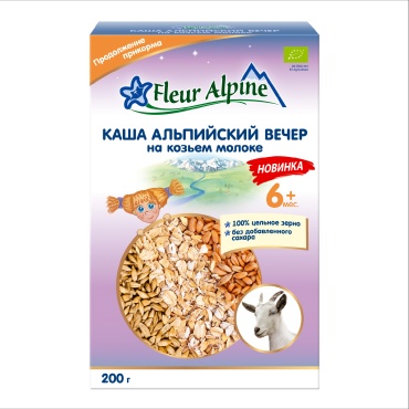 Fleur Alpine альпийский вечер на козьем молоке 200 гр
