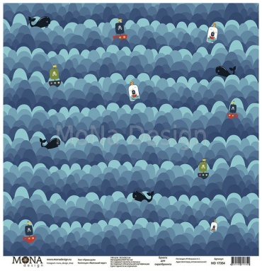 бумага MoNa Design MD17354 синий