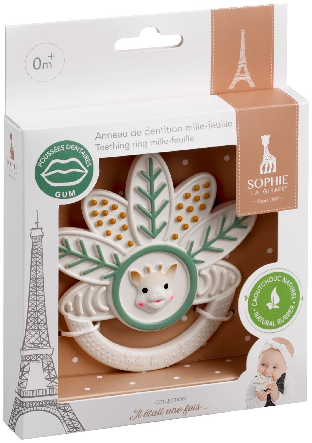 Купить Прорезыватель Vulli Жираф Софи Mille-feuille, 1 шт, мультиколор ...