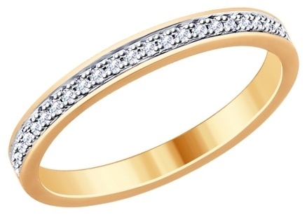SOKOLOV 93010750 размер 17 вес 1.59 г серебро, фианит
