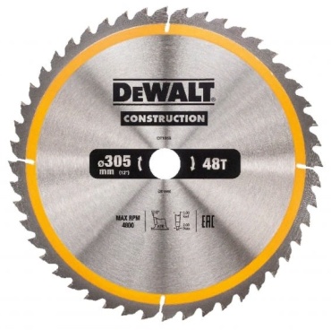 Пильный диск по дереву DeWALT DT1959-QZ, 305x30 мм, 48Т