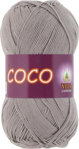 Моток Vita Cotton Coco 4333 серый 240 м 50 г