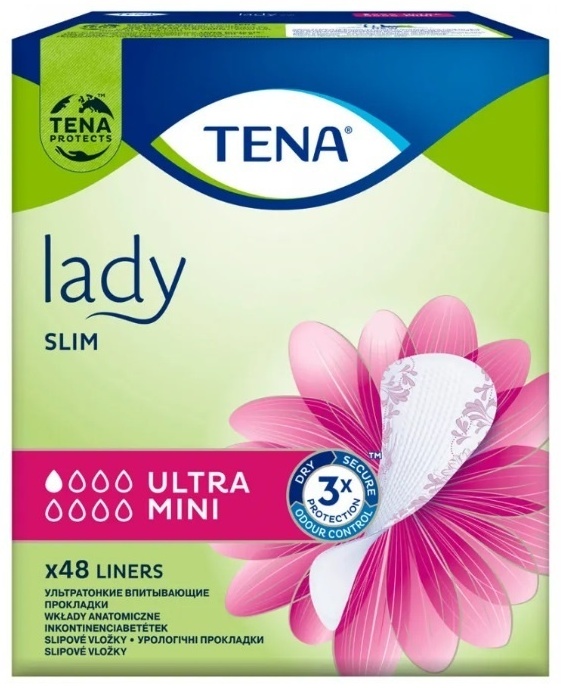 Прокладки урологические TENA Lady Slim Ultra Mini 48 шт