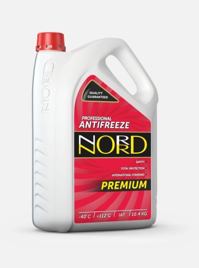 Антифриз NORD Premium красный (розовый) G-12 10 л