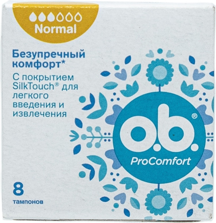 Ob тампоны ProComfort Ultimate Comfort Normal 8 шт